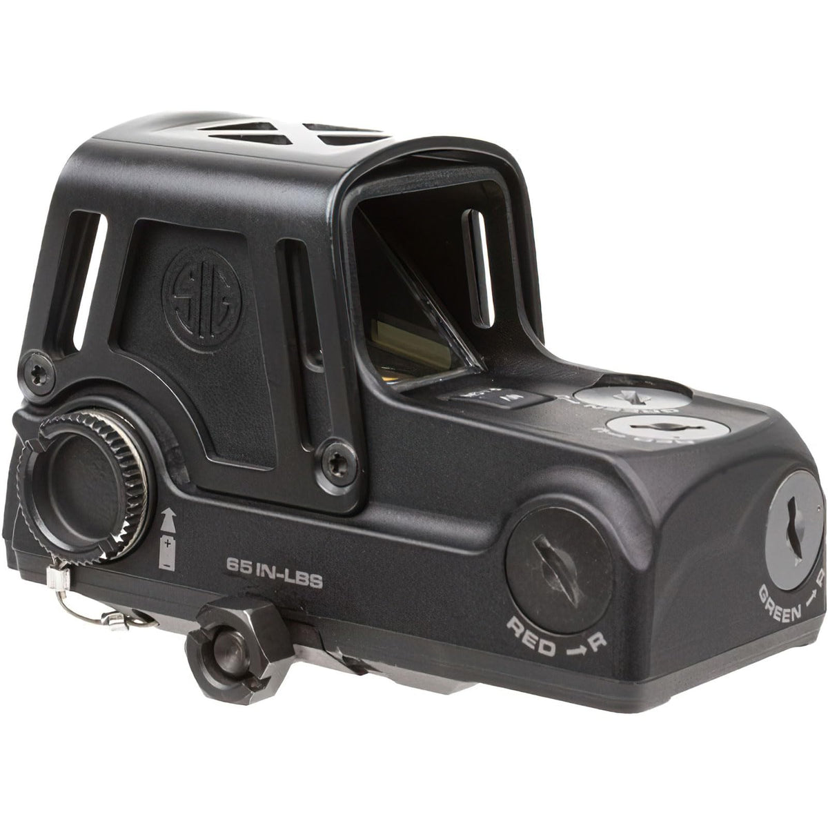 Sig Sauer ROMEO9T 1x38mm Red Dot Sight - Dual Color Reticle, Red/Green Illumination, Fogproof, Waterproof, 0.5 MOA, Black