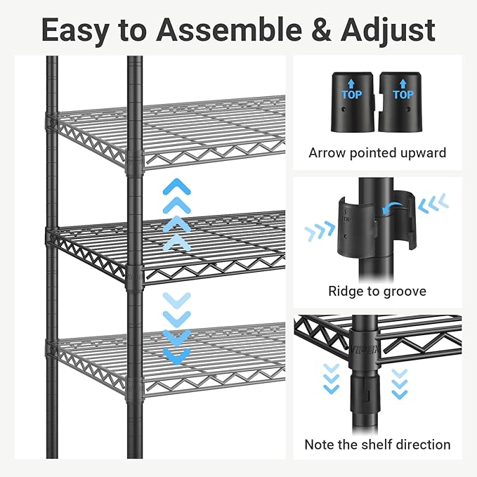 VIPEK V40C Plus Heavy Duty Clothes Rack with Upgraded Polyester Cover, Extra Large Covered Clothing Rack for Hanging Clothes Portable Wardrobe Closet White Closet Rack with Grey Cover, Max Load 1300lb