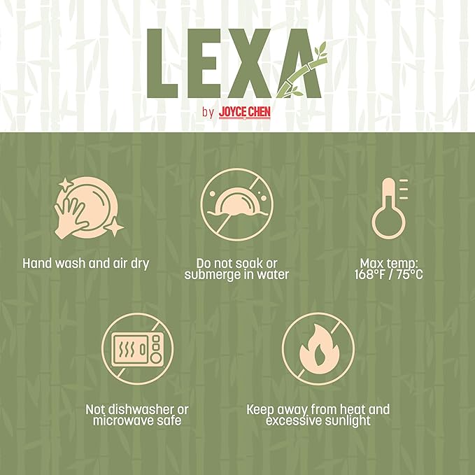 LEXA Bamboo Fruit Bowl for Kitchen Counter, 12 Inch Large & Round, Artisan Lacquered Wooden Fruit Bowl or Candy Bowl, Handcrafted Bamboo Fruit Basket for Kitchen & Home Decor (Sage Green)