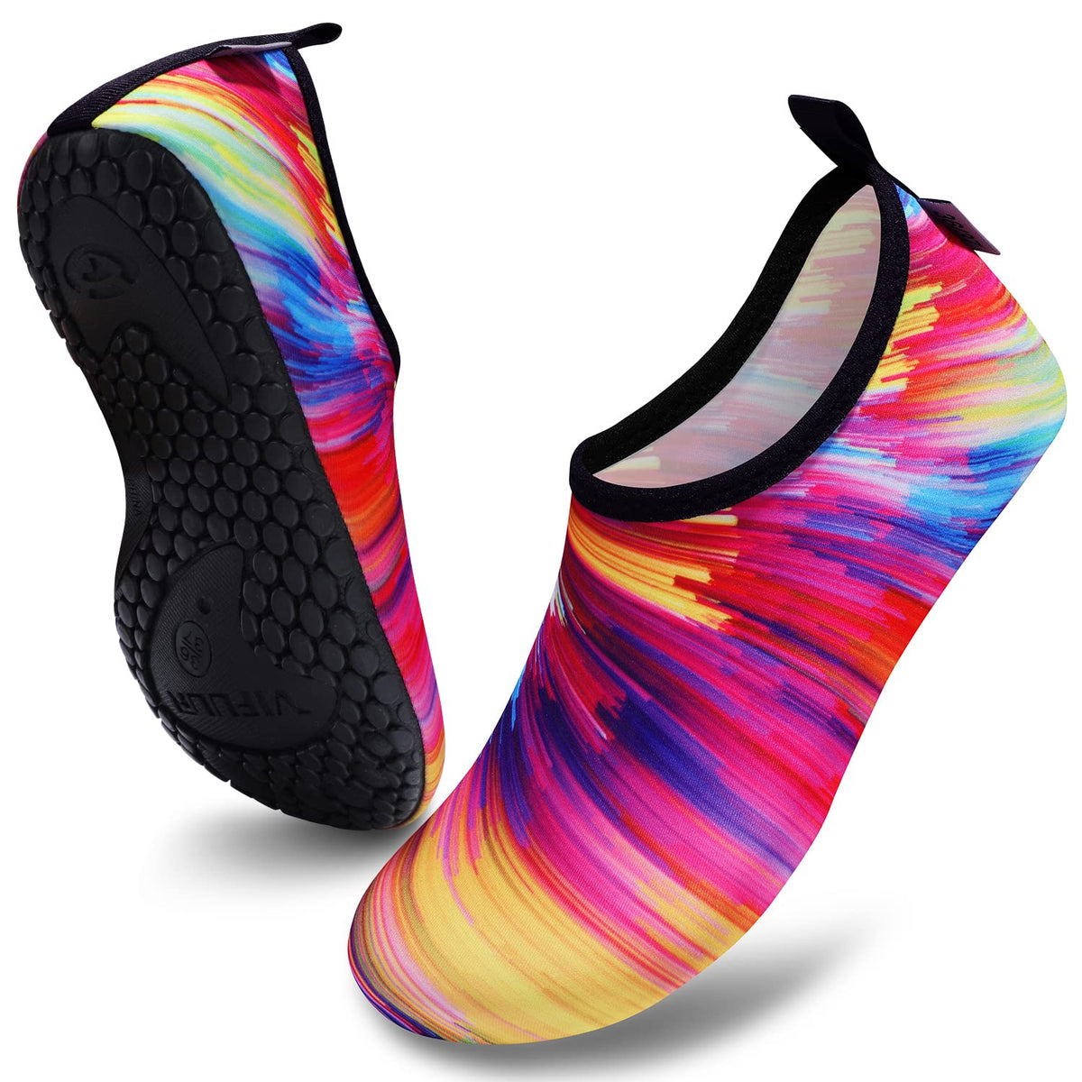 VIFUUR Water Shoes for Men Women Barefoot Quick Dry Aqua Socks Slip On