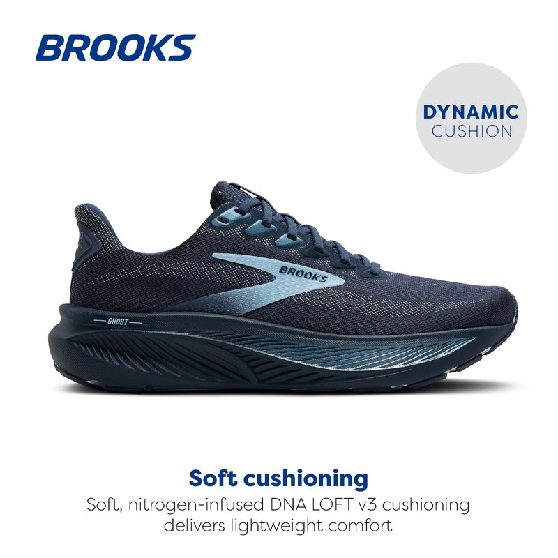 Brooks Women’s Ghost 17 Neutral Running Shoe - Spellbound/Skyway - 10.5 Medium