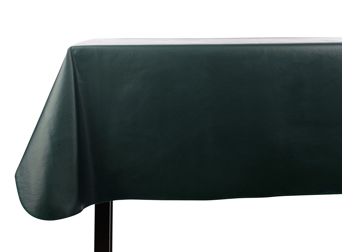 Yourtablecloth Heavy Duty Vinyl Rectangle or Square Tablecloth – 6 Gauge Heavy Duty Tablecloth – Flannel Backed – Wipeable Tablecloth with Vivid Colors & Many Sizes 52 x 120 Ruby Red