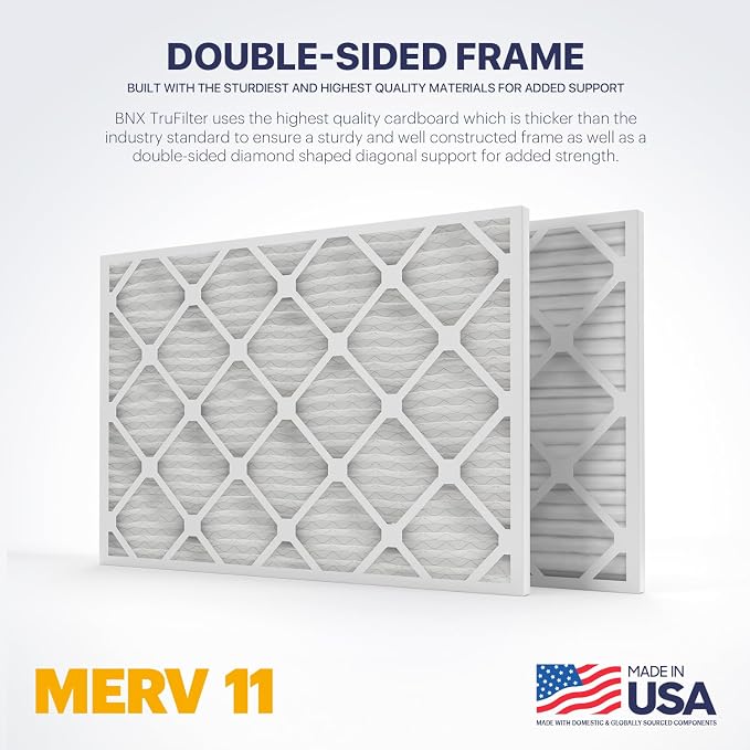 BNX TruFilter 10x10x1 Air Filter MERV 11