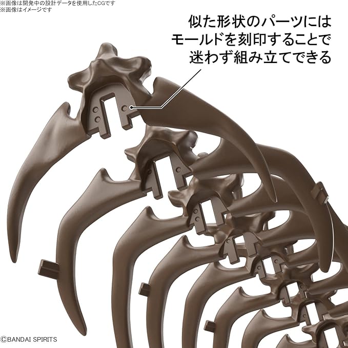 Bandai Hobby - Dinosaur - Triceratops, Bandai Spirits Imaginary Skeleton 1/32 Model Kit