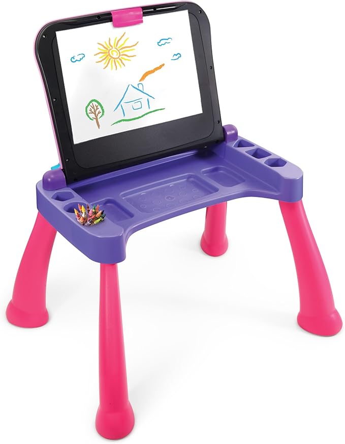 VTech Touch and Learn Activity Desk Deluxe, Pink