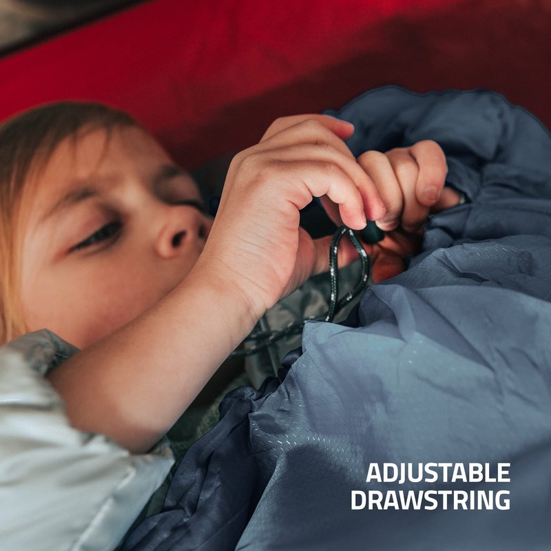 MalloMe Sleeping Bags for Adults Cold Weather & Warm - Backpacking Camping Sleeping Bag for Kids, Girls, Boys - Lightweight Camping Essentials Gear Accessories Hiking Sleep Must Haves Single & Double