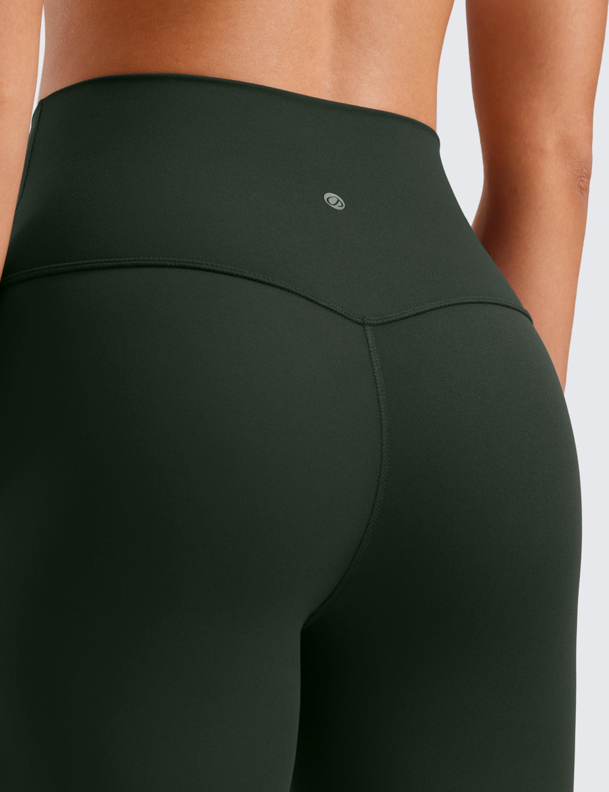CRZ YOGA Butterluxe Biker Shorts 6" Legend Green Small