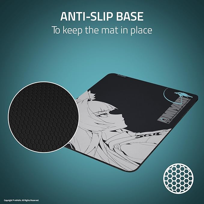 Razer Gigantus V2 Soft Gaming Mouse Pad (Medium): Textured Micro-Weave Cloth Surface - Thick, High-Density Rubber Foam - Anti Slip Base - Zenless Zone Zero Edition