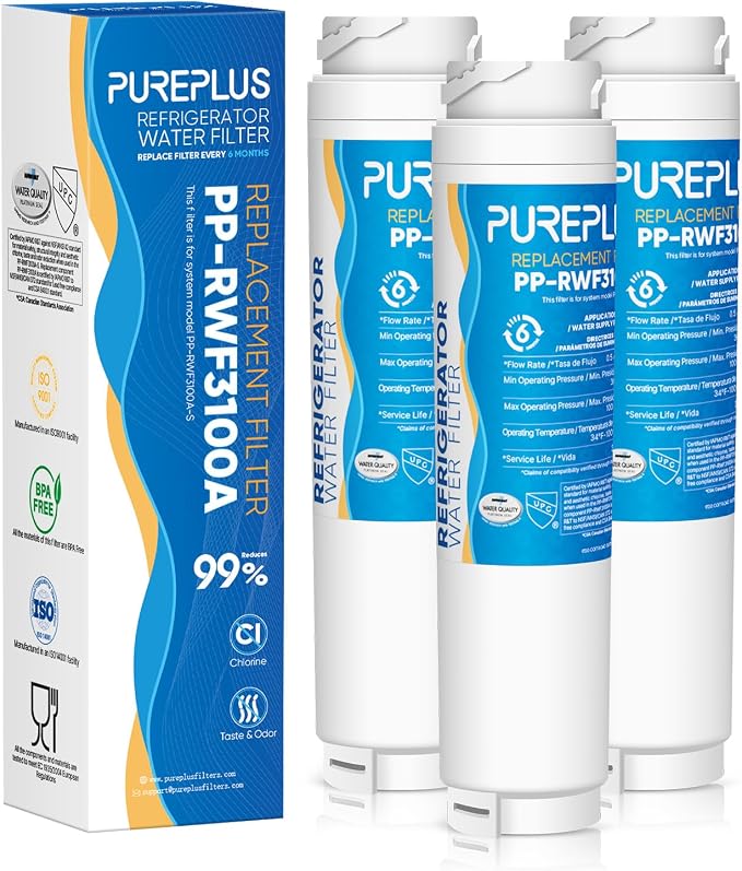PUREPLUS 9000194412 Refrigerator Water Filter Replacement