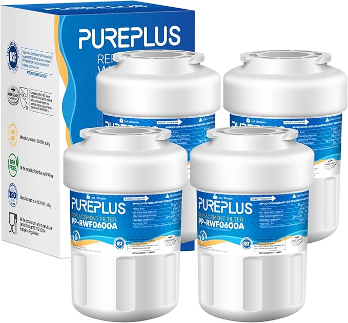 PUREPLUS Replacement for MWF® Refrigerator Water Filters, SmartWater® MWFP