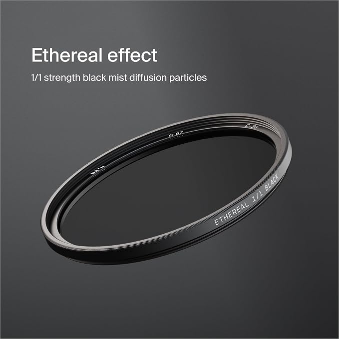 Urth 62mm Ethereal Black Mist ¹⁄₁ Diffusion Lens Filter