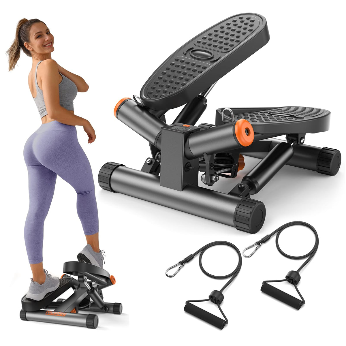 Niceday Steppers for Exercise at Home, Mini Stepper with 300LBS Capacity