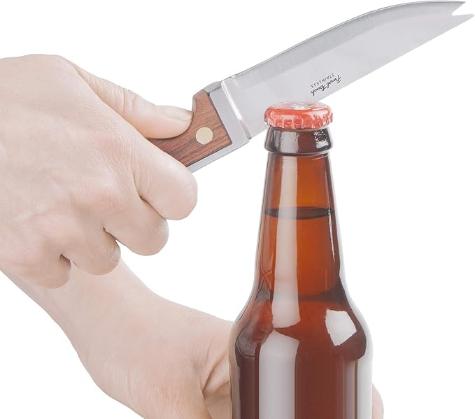 Final Touch Bar Knife & Zester Cocktail Garnish Tool Set