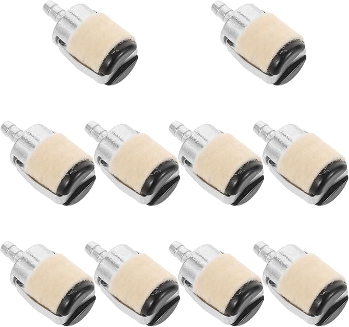 10Pcs Fuel Filter Replacement for 52/58 Chainsaw and Grass Trimmer, Gasoline