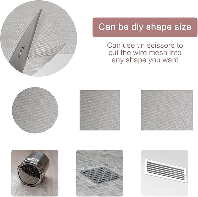 Stainless Steel Woven Wire Mesh Stainless Steel Wire Mesh 100 Fine Screen