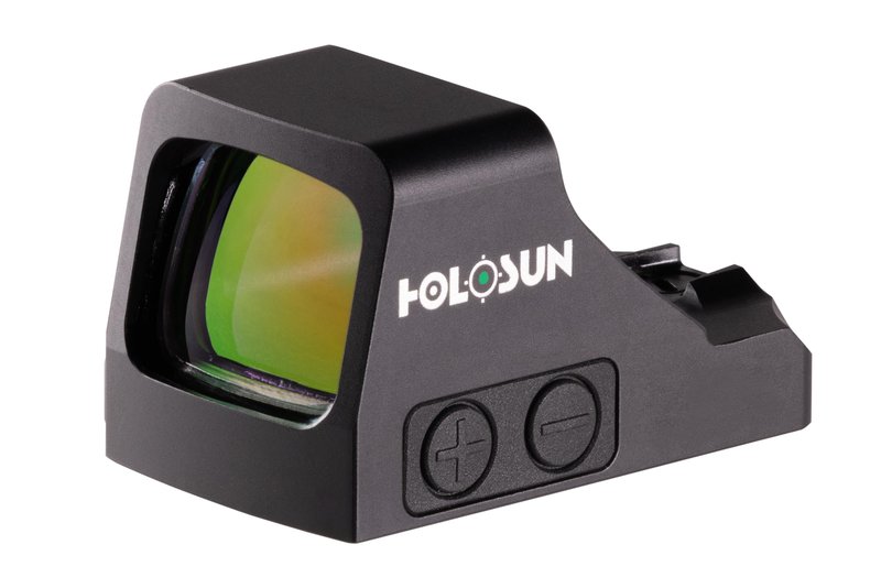 HOLOSUN HS507K Compact Pistol Red Dot Sight, 1 MOA Green ACSS Vulcan Reticle, HE507K-GR-X2-ACSS, Black