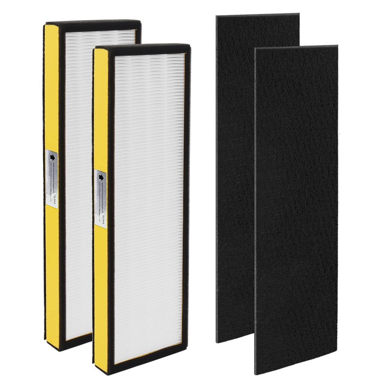 FLT4825 Replacement Filter B Replaces AC4825 AC4825DLX AC4825E replacement filter (FLT4825 Filter b replacement Pack of 2 x AC4825 Filters + 2 x Carbon Pre-Filters) by Blutoget