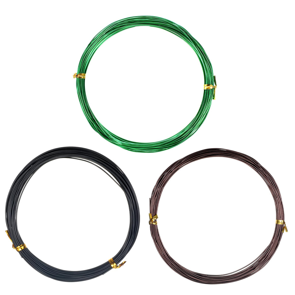 Bonsai Wire Kit, 98 Feet Aluminum Bonsai Tree Training Adjustable Wires Accessories for Holding Branches Wire Bonsai-Tool Set Small Trunks Bonsai-Trees Indoor Garden DIY Tools (3 Colors, 1mm, 30m)
