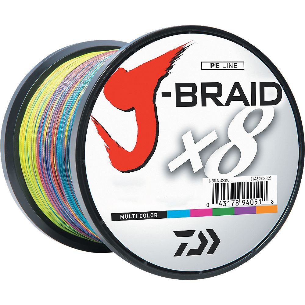 Daiwa J-Braid 500M 8-Strand Woven Round Braid Line