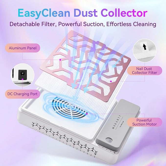 Makartt Nail Dust Collector