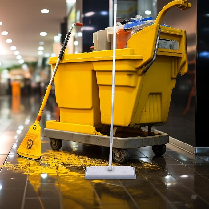 No-wash Dust Mop with Detachable Handle Wet and Dry Electrostatic Floor