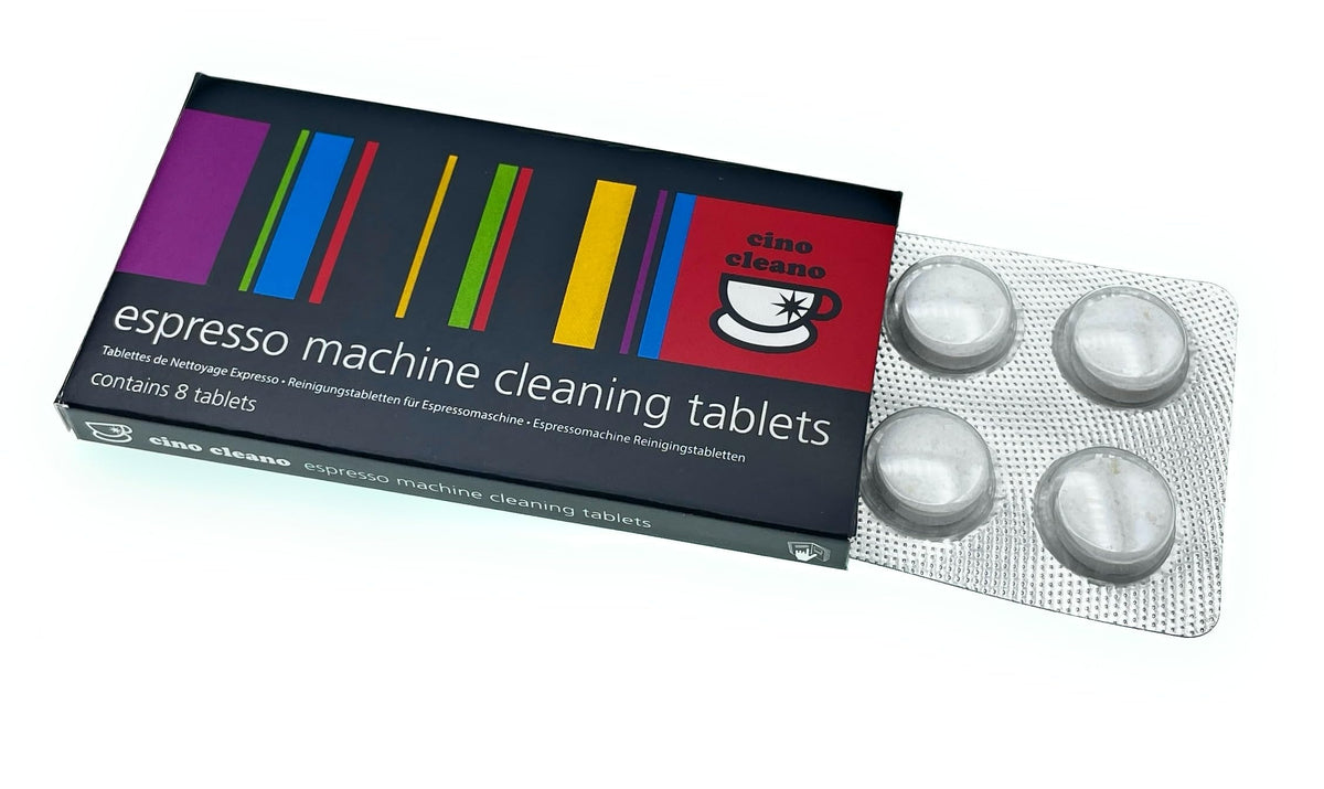 Cino Cleano Espresso Machine Cleaning Tablets (8 Count (Pack of 1))