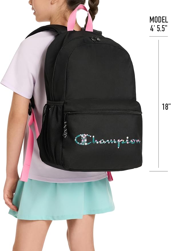 Champion Merit Backpack, Pink/Black, OS