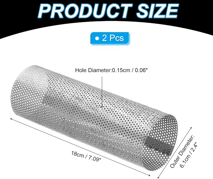 PATIKIL 2.4 Inch Stove Pipe Spark Arrestor Screen