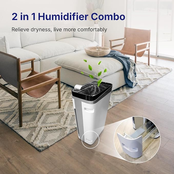 RIA Smart Air Purifier BreezeGuard 2-in-1