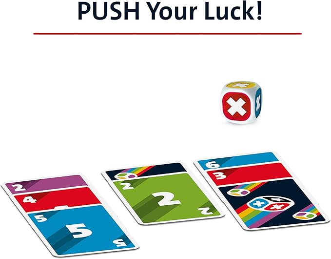 Ravensburger Push 2024 - Exhilarating Card Game for Family Fun - Suitable for 2-6 Players, Aged 8 and Up | Fast Paced | Easy to Learn | Perfect for Parties