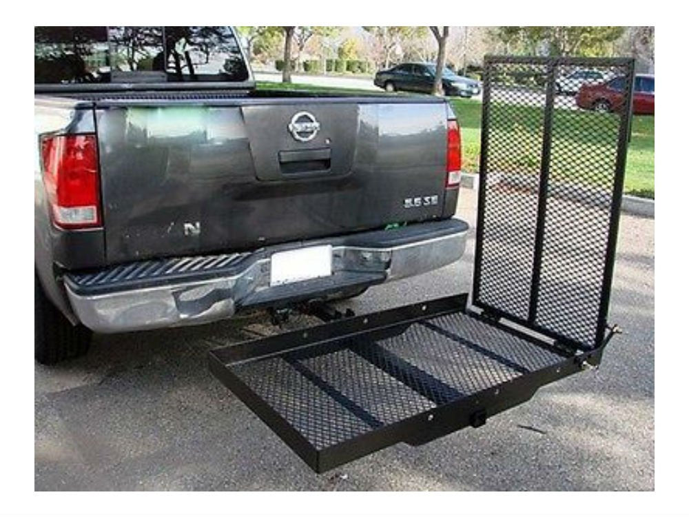 Mobility Carrier Wheelchair Scooter Rack Disability Medical Ramp Hitch Mount New