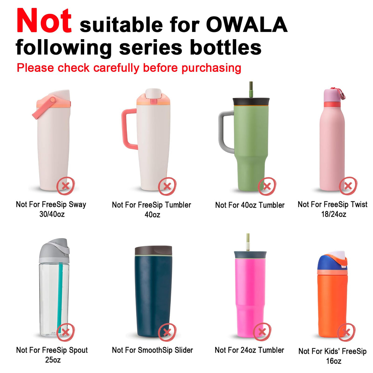 Alwenid 2PCS Silicone Water Bottle Boot for Owala 40 Oz, Anti-Slip Protective Sleeve Bottom Bumper Protector for FreeSip, Twist, and Flip Stainless Steel Water Bottles (Dark Blue)