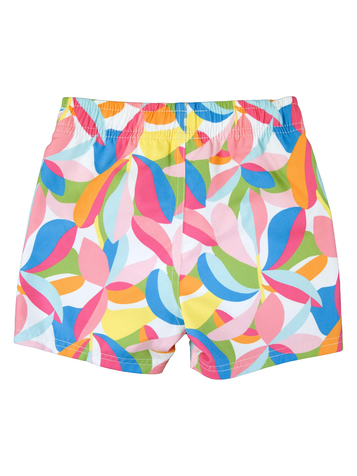 RUGGEDBUTTS Boys UPF50+ Sun Protection Novelty Swim Trunks - Tropical Adventure, 7