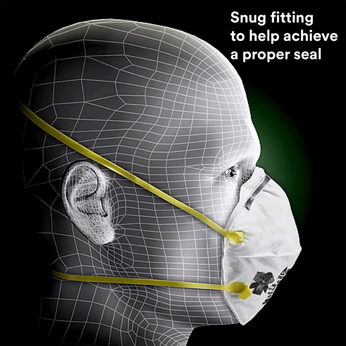 3M Particulate Respirator, 8110S, N95, Unsealed, Smaller Size, NIOSH APPROVED, Adjustable Noseclip, Two Strap Design, Advanced Electrostatic Media, Nosefoam, Disposable, (Pack of 20)