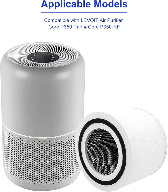 2 Pack Replacement Filtes Air Purifier