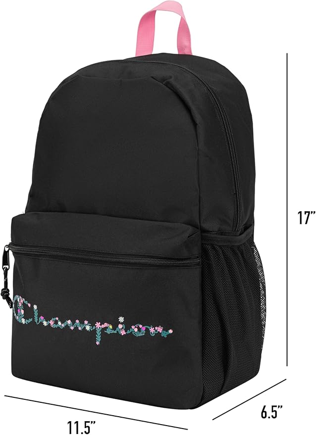 Champion Merit Backpack, Pink/Black, OS