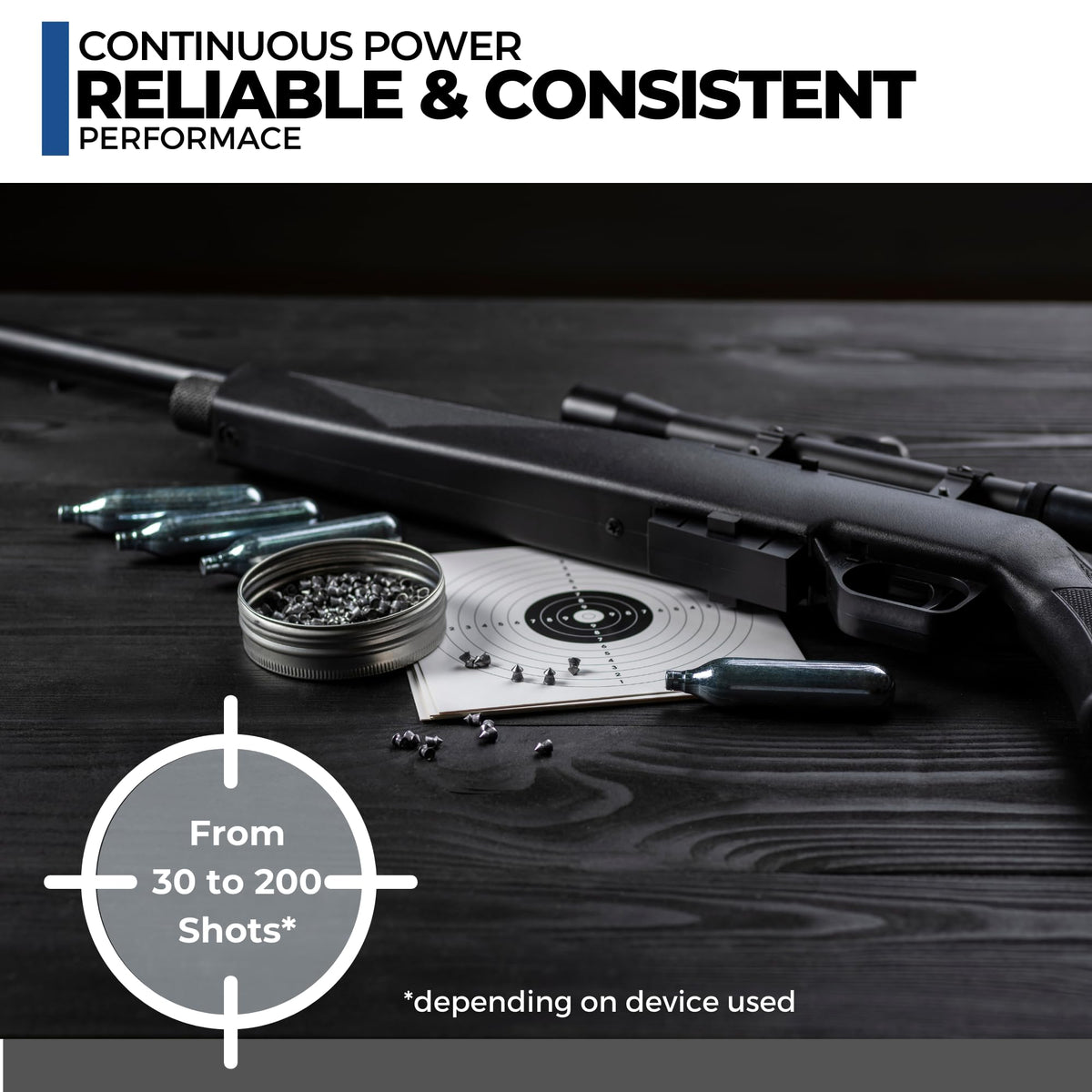 ICO 50pcs 12 Gram Co2 Cartridges Non-Threaded, CO2 cartridges BB Gun, CO2 BB Pistol, Airsoft Pistol, and Paintball Markers