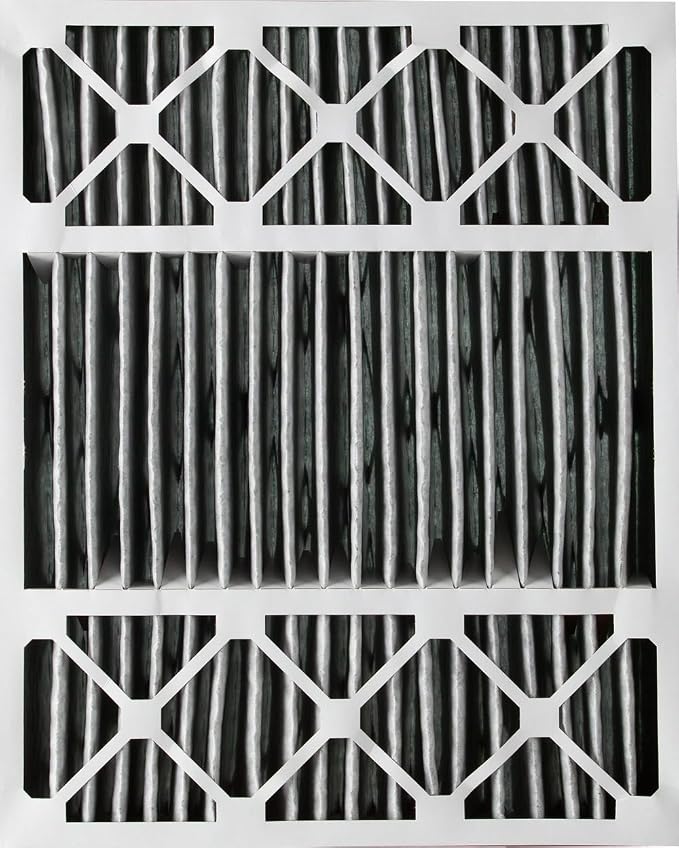 Nordic Pure 20x25x5 Honeywell Replacement Air Filters MERV 8 Pleated + Carbon 1