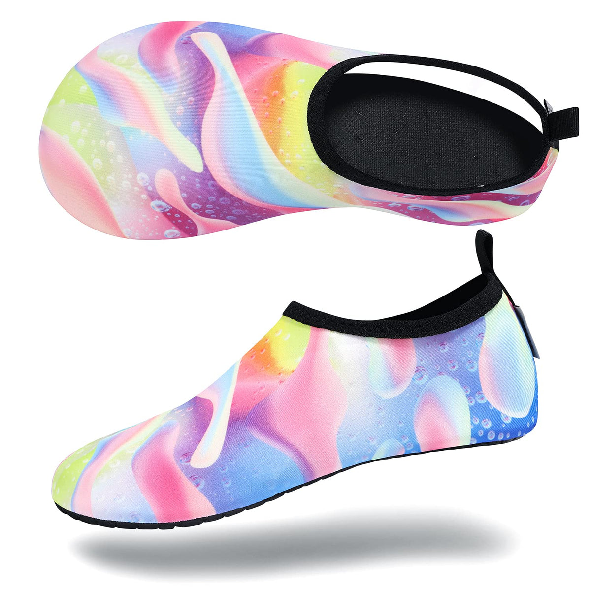 VIFUUR Water Shoes for Men Women Barefoot Quick Dry Aqua Socks Slip On