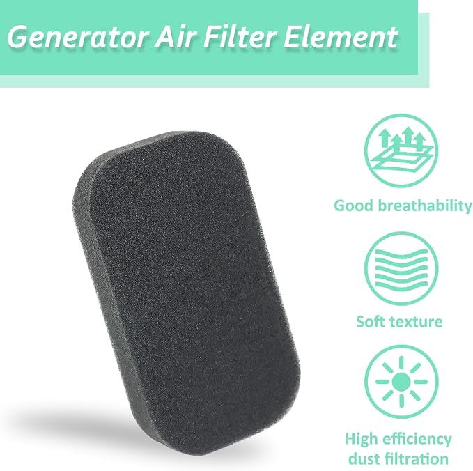 8Pcs 196cc 212cc 224cc Generator Air Filter Compatible