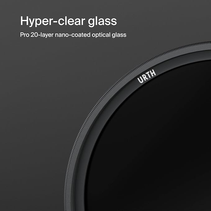Urth 95mm Soft Graduated ND8 Lens Filter — 3-Stop, Ultra-Slim 20-Layer