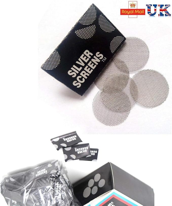 Stainless Steel Metal Pipe Screen Filters 20mm Bowl Screens Gauzes Pipe Screen