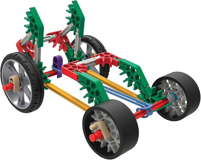 K'NEX Education - STEM Explorations: Vehicles Building Set ‚ Kid Construction Play, Creative Building‚ Ages 8+