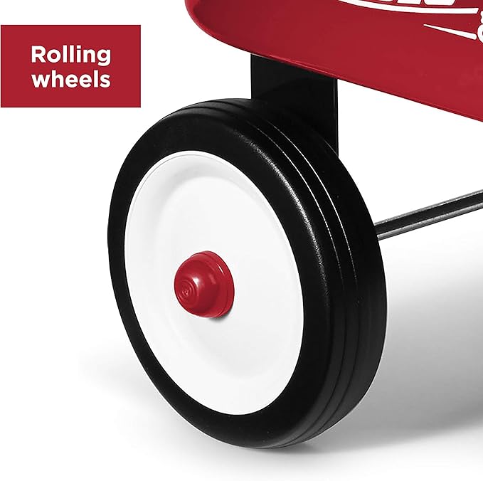Radio Flyer Miniature Kids Wagon 12.5”, Toy Wagon with Wheels, Rolling Cart for Toddlers & Kids, Indoor & Outdoor Play or Baby Shower Decoration, Ages 1.5+