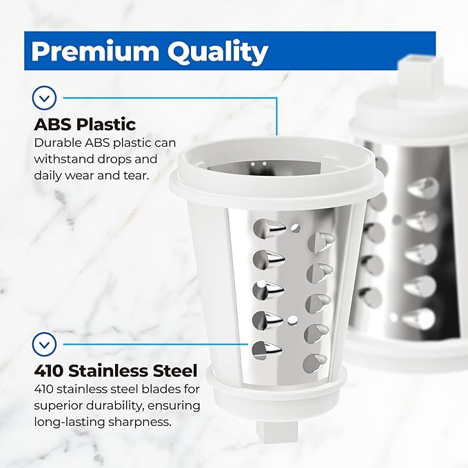 Shred Cone Replacement Parts for Presto Regular Salad Shooter 02910 02980