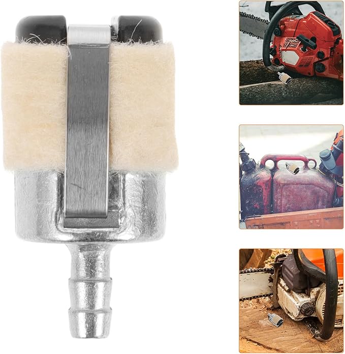 10Pcs Fuel Filter Replacement for 52/58 Chainsaw and Grass Trimmer, Gasoline