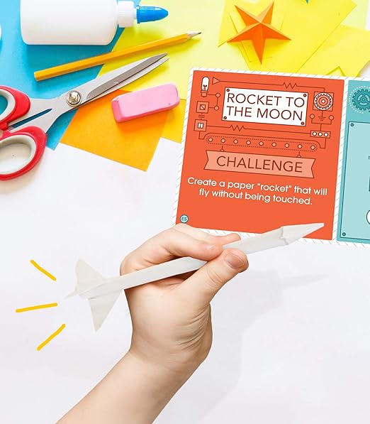 Carson Dellosa Stem Challenges Learning Cards Bundle, 2 Hands-On Science Kits for Kids Ages 8-12, 60 Stem Projects, Educational Science Kits, Stem Education Kit for Homeschool or Classroom