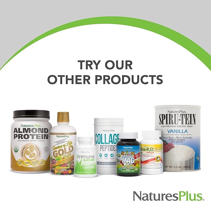 Natures Plus Mega B-100 Complex - 90 Sustained Release Vegetarian Tablets - Energy & Brain Booster - Gluten Free - 90 Servings