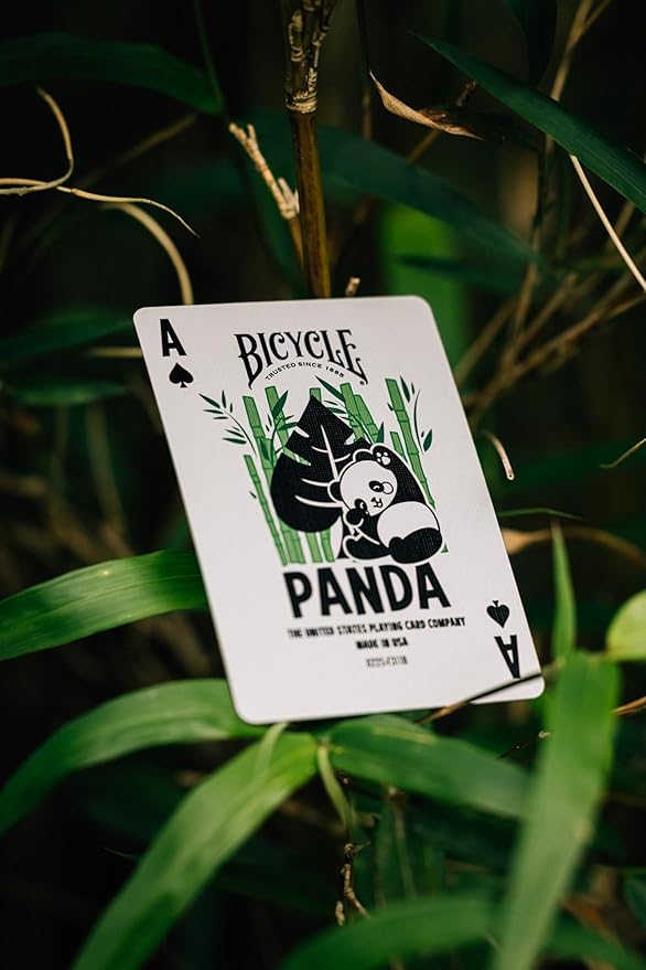 Bicycle Panda Playing Cards, Cute Animal Playing Cards, 1 Deck