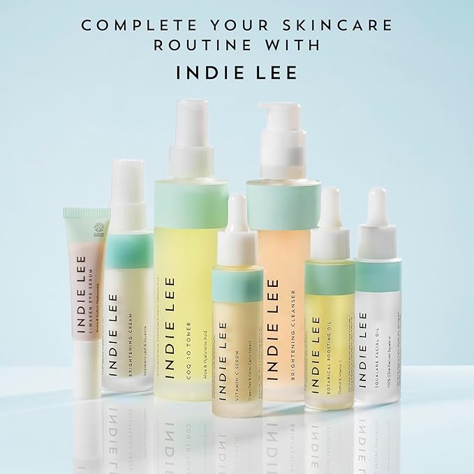 Indie Lee CoQ-10 Face Toner-Travel Size Refreshing, Hydrating Mist for All Skin Types - Hyaluronic Acid, Aloe + Chamomile - Alcohol + Essential Oil-Free Facial Toner-TSA Approved Travel Skincare(30ml)